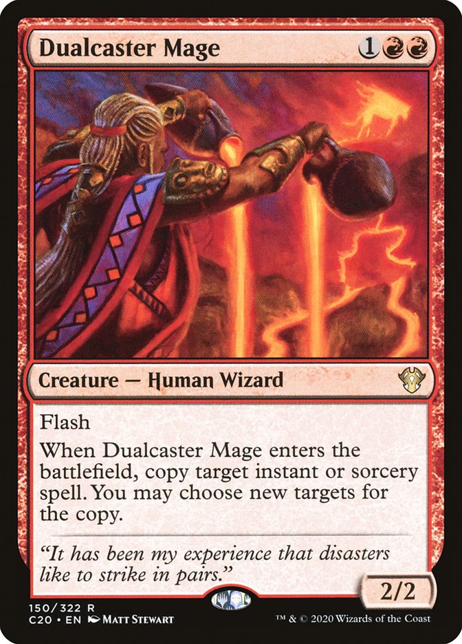 Dualcaster Mage [Commander 2020] | Chromatic Games