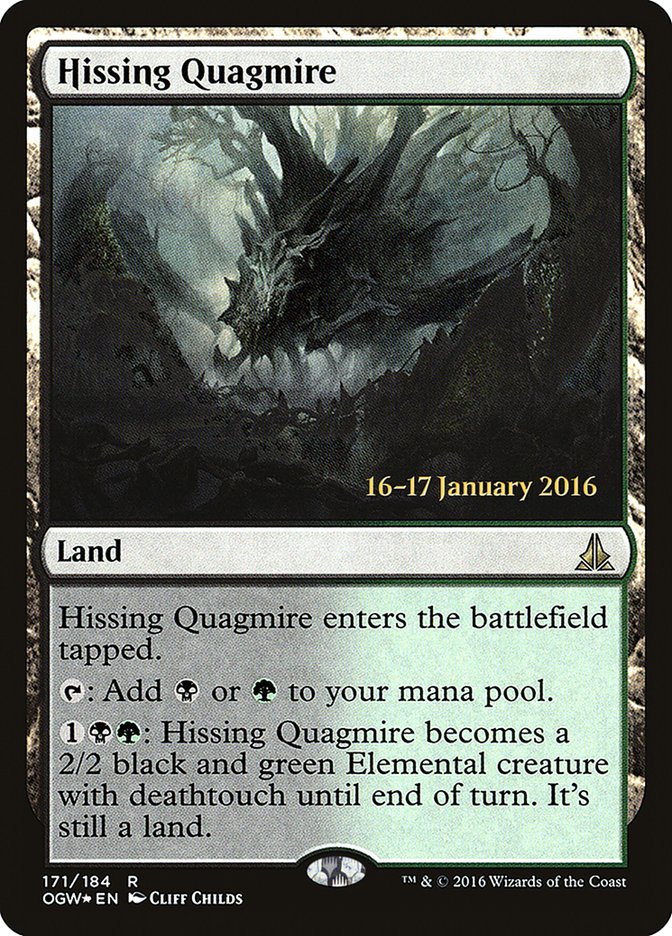 Hissing Quagmire [Oath of the Gatewatch Prerelease Promos] | Chromatic Games