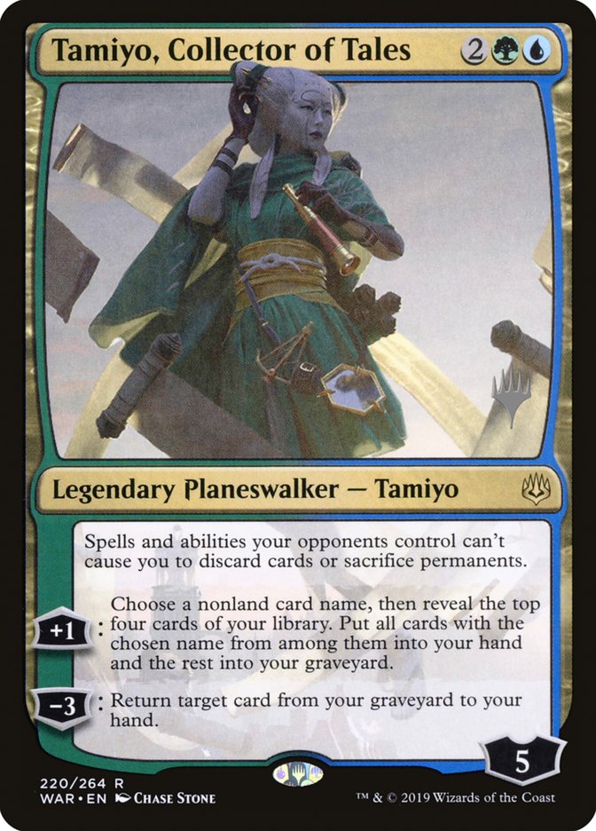 Tamiyo, Collector of Tales (Promo Pack) [War of the Spark Promos] | Chromatic Games