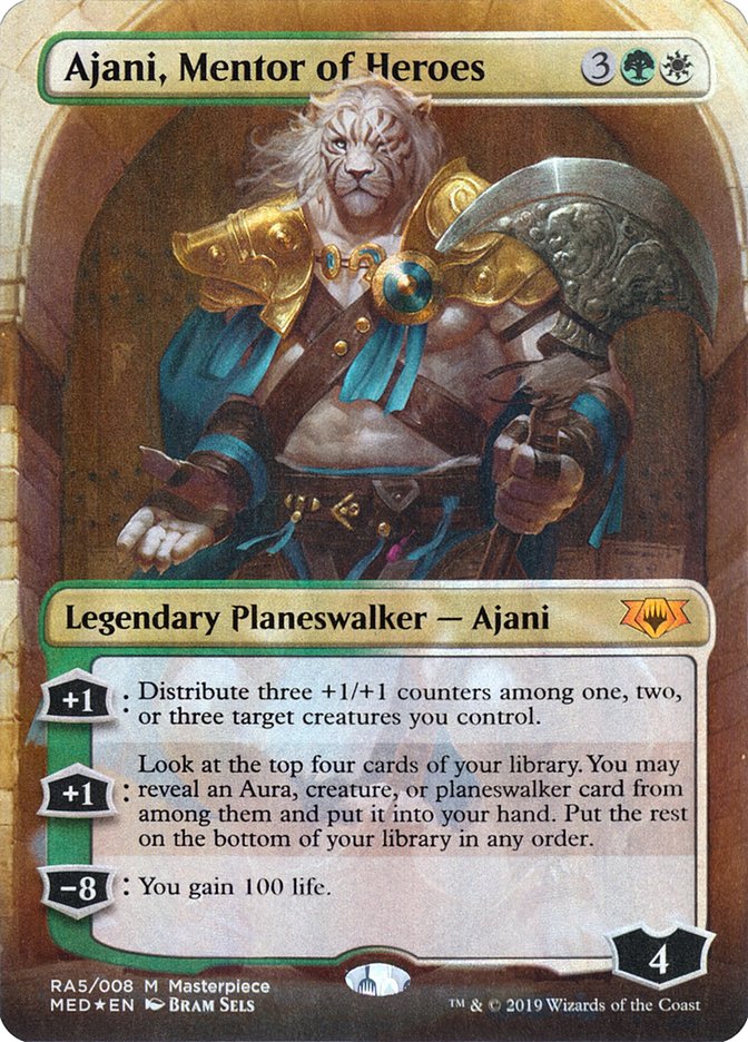 Ajani, Mentor of Heroes [Mythic Edition] | Chromatic Games