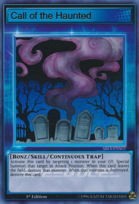 Call of the Haunted (Skill Card) [SBLS-ENS03] Ultra Rare | Chromatic Games