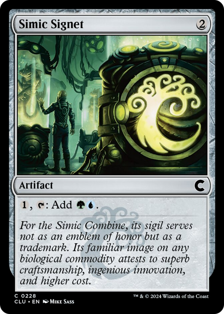 Simic Signet [Ravnica: Clue Edition] | Chromatic Games