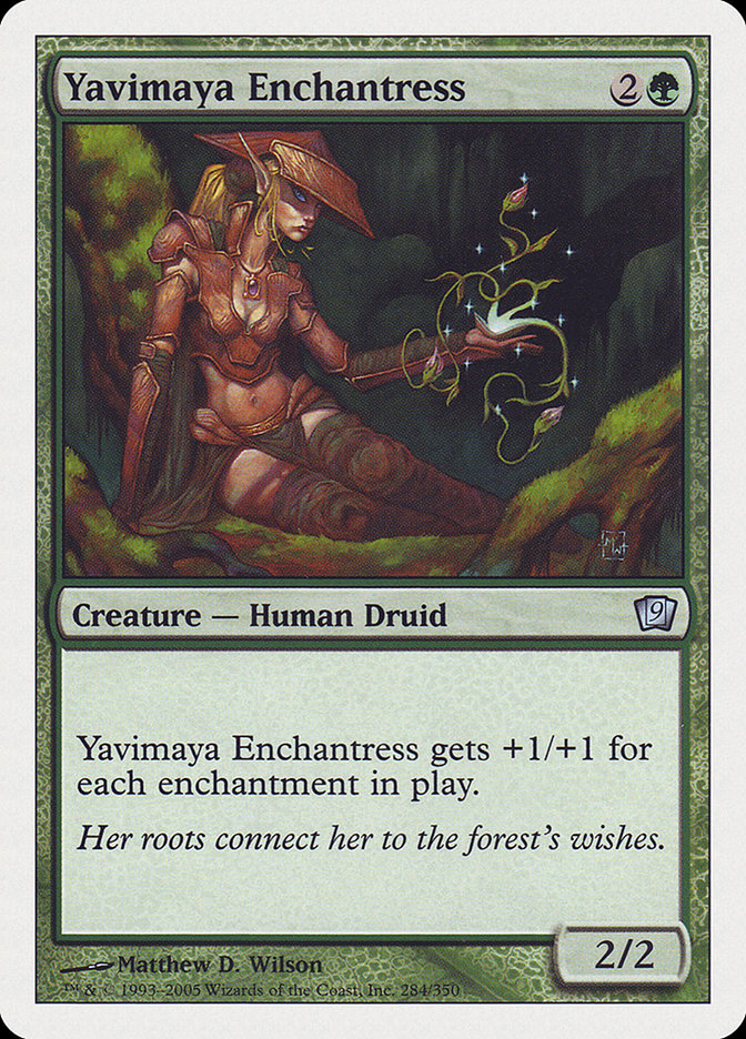 Yavimaya Enchantress [Ninth Edition] | Chromatic Games