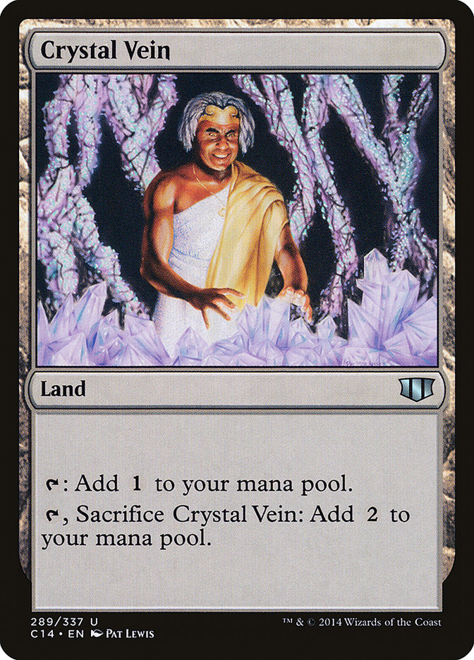 Crystal Vein [Commander 2014] | Chromatic Games