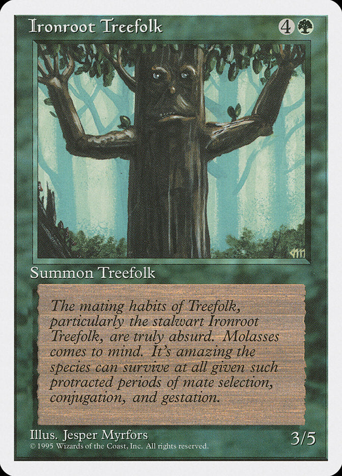 Ironroot Treefolk [Fourth Edition] | Chromatic Games