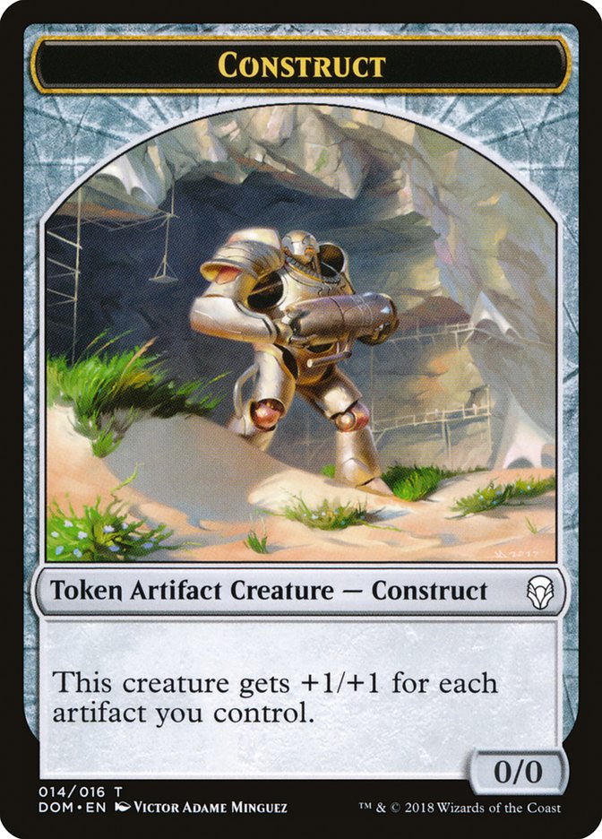 Construct Token [Dominaria Tokens] | Chromatic Games