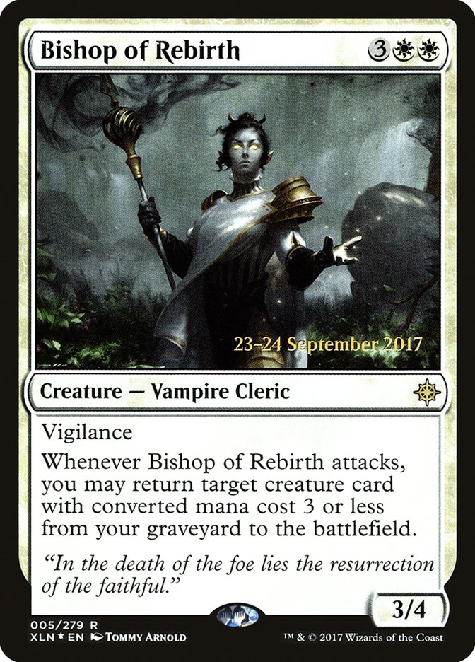 Bishop of Rebirth [Ixalan Prerelease Promos] | Chromatic Games