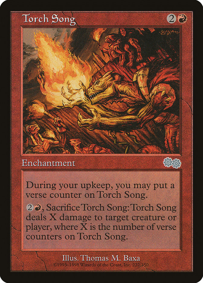 Torch Song [Urza's Saga] | Chromatic Games