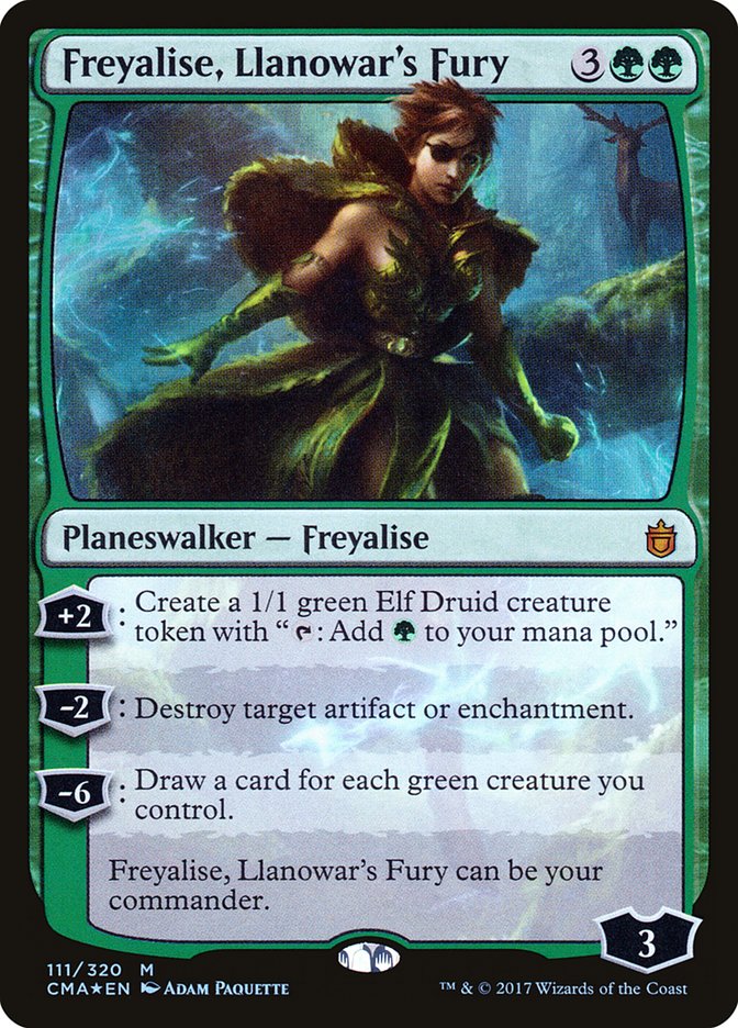 Freyalise, Llanowar's Fury [Commander Anthology] | Chromatic Games