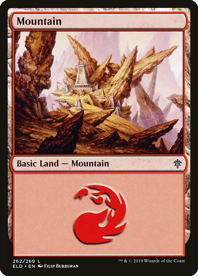 Mountain (262) [Throne of Eldraine] | Chromatic Games