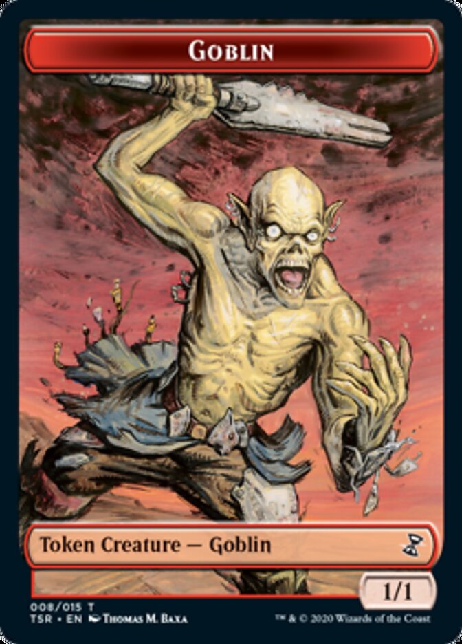 Goblin Token [Time Spiral Remastered Tokens] | Chromatic Games