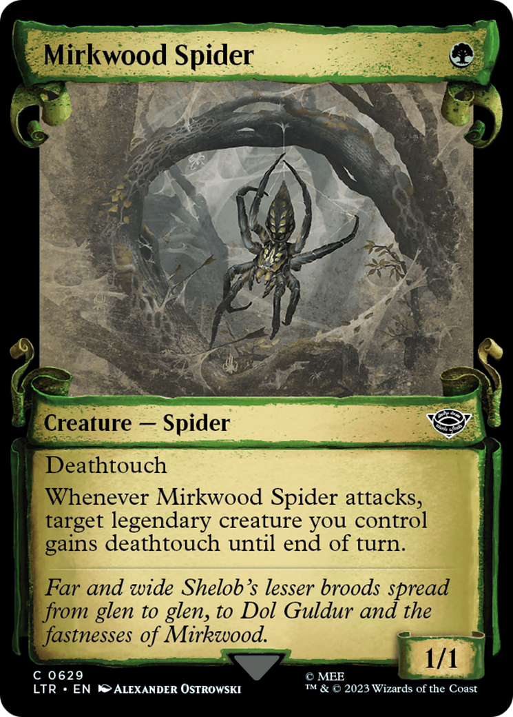 Mirkwood Spider [The Lord of the Rings: Tales of Middle-Earth Showcase Scrolls] | Chromatic Games