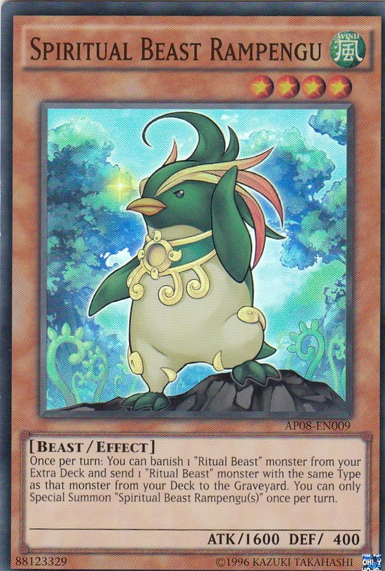 Spiritual Beast Rampengu [AP08-EN009] Super Rare | Chromatic Games