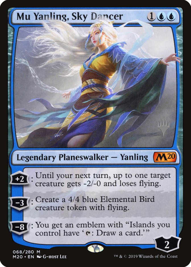 Mu Yanling, Sky Dancer (Promo Pack) [Core Set 2020 Promos] | Chromatic Games