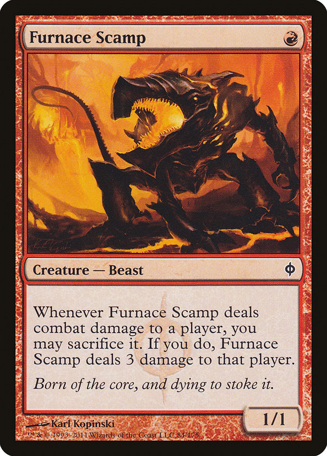 Furnace Scamp [New Phyrexia] | Chromatic Games