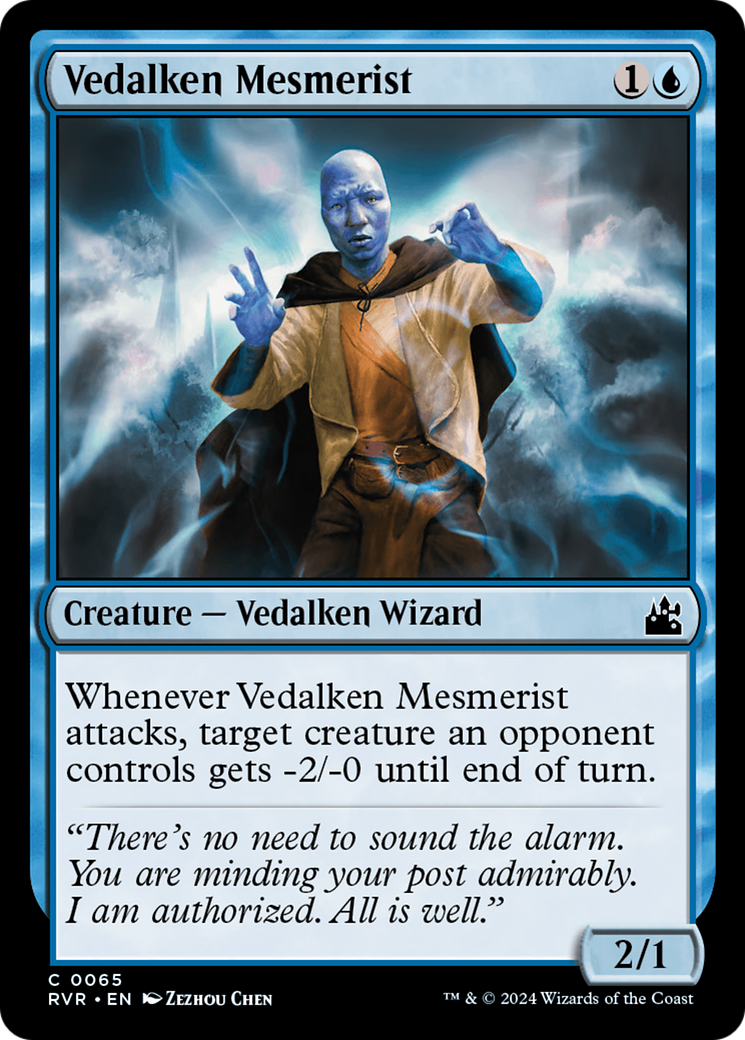 Vedalken Mesmerist [Ravnica Remastered] | Chromatic Games