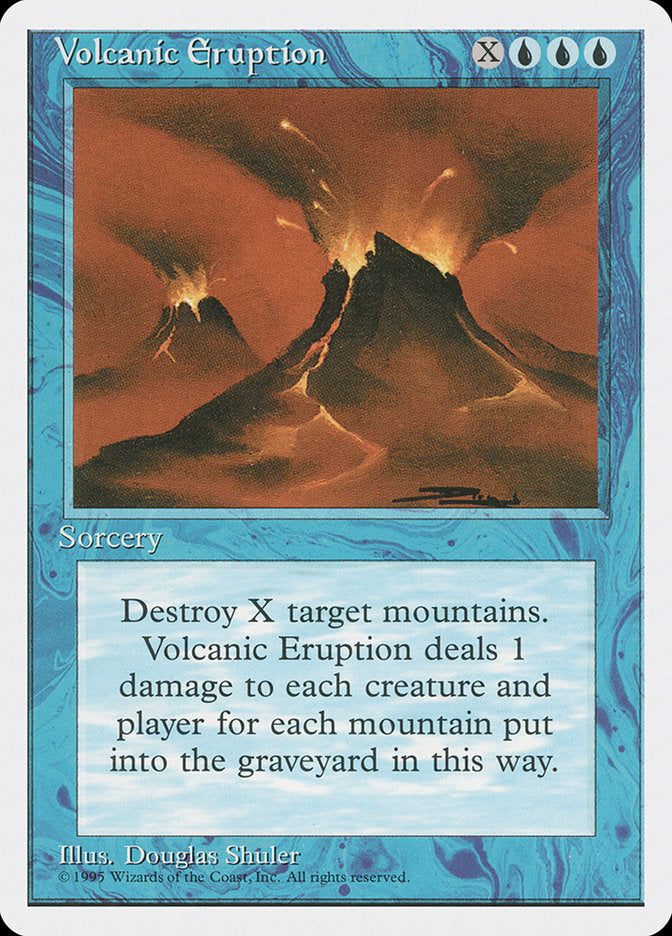 Volcanic Eruption [Fourth Edition] | Chromatic Games