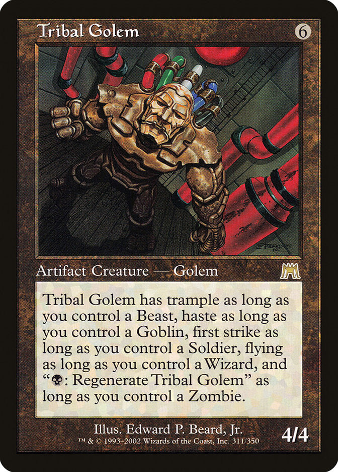 Tribal Golem [Onslaught] | Chromatic Games