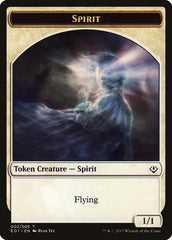 Spirit // Soldier Double-Sided Token [Archenemy: Nicol Bolas Tokens] | Chromatic Games