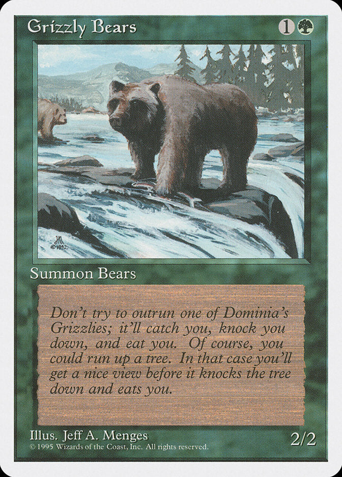 Grizzly Bears [Fourth Edition] | Chromatic Games