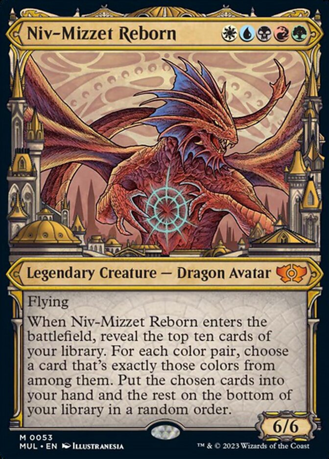 Niv-Mizzet Reborn [Multiverse Legends] | Chromatic Games