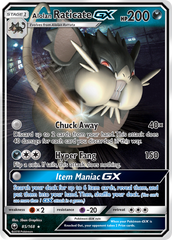 Alolan Raticate GX (85/168) [Sun & Moon: Celestial Storm] | Chromatic Games