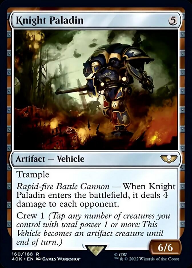 Knight Paladin [Warhammer 40,000] | Chromatic Games