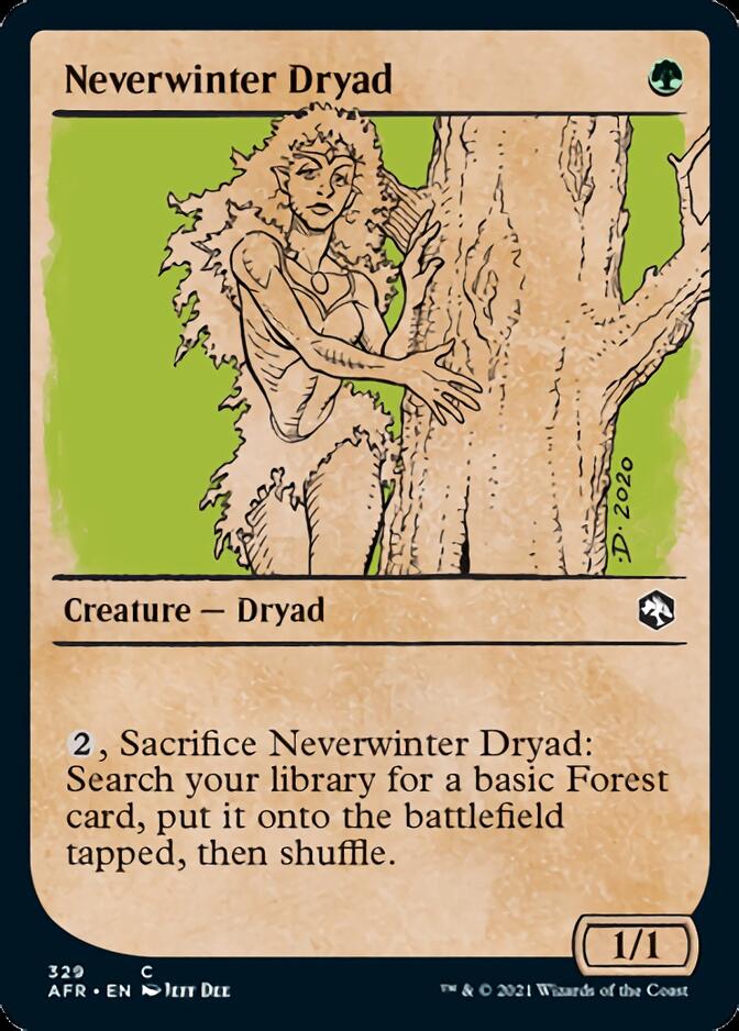 Neverwinter Dryad (Showcase) [Dungeons & Dragons: Adventures in the Forgotten Realms] | Chromatic Games