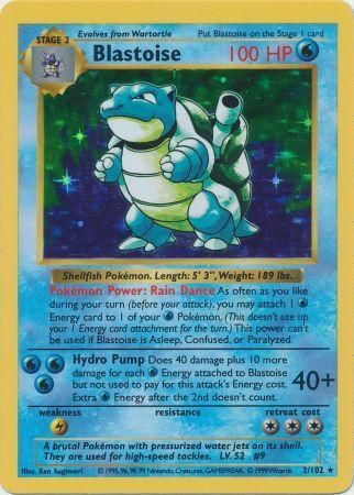 Blastoise (2/102) [Base Set Shadowless Unlimited] | Chromatic Games