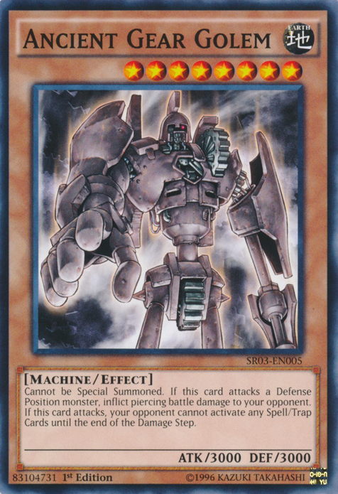 Ancient Gear Golem [SR03-EN005] Common | Chromatic Games