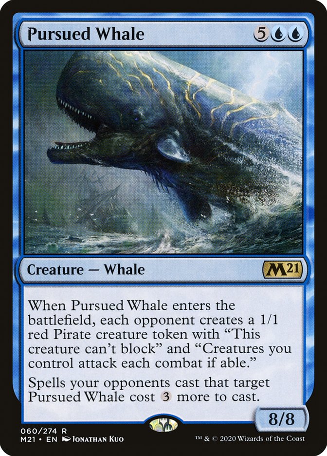 Pursued Whale [Core Set 2021] | Chromatic Games