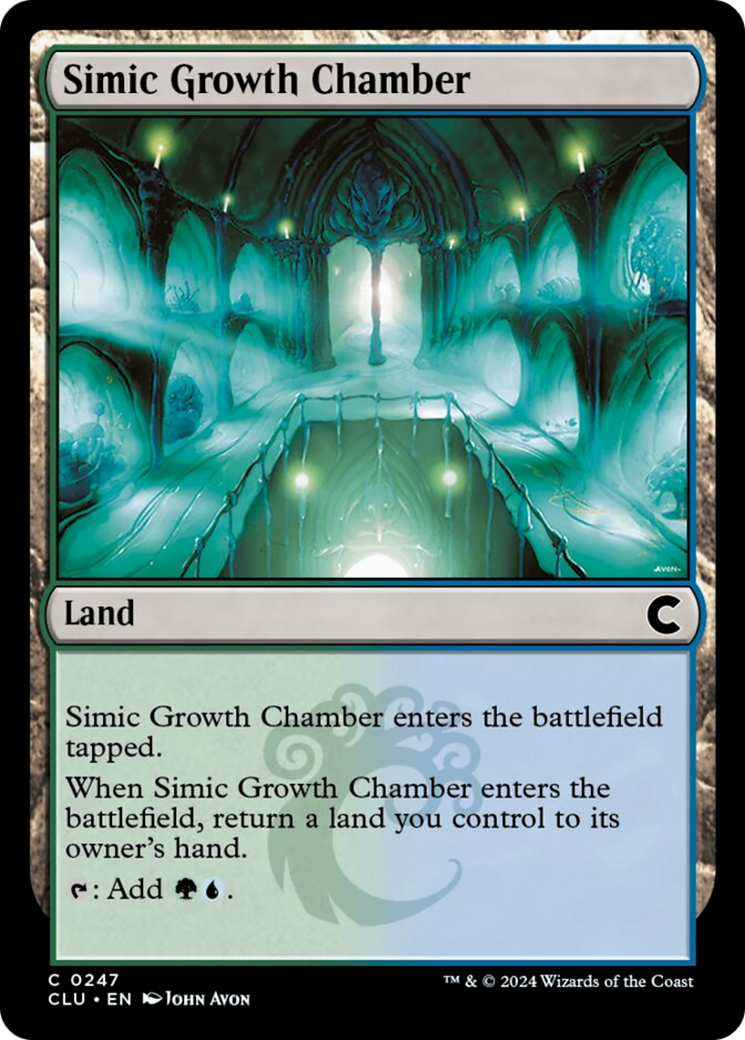 Simic Growth Chamber [Ravnica: Clue Edition] | Chromatic Games