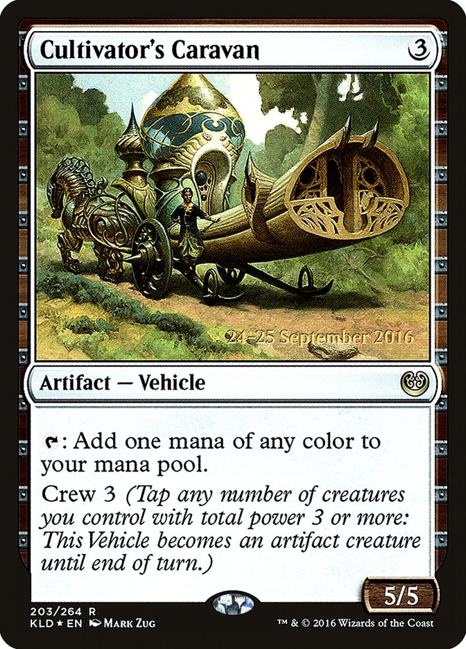 Cultivator's Caravan [Kaladesh Prerelease Promos] | Chromatic Games