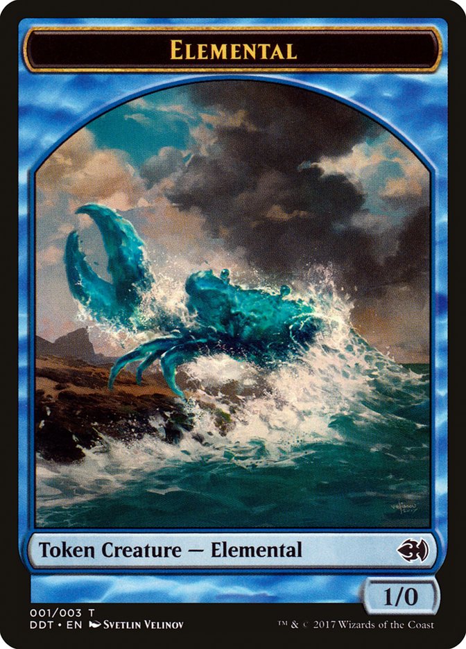 Elemental Token [Duel Decks: Merfolk vs. Goblins Tokens] | Chromatic Games