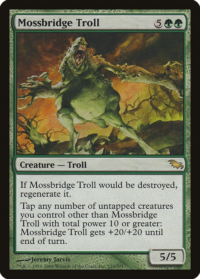 Mossbridge Troll [Shadowmoor] | Chromatic Games