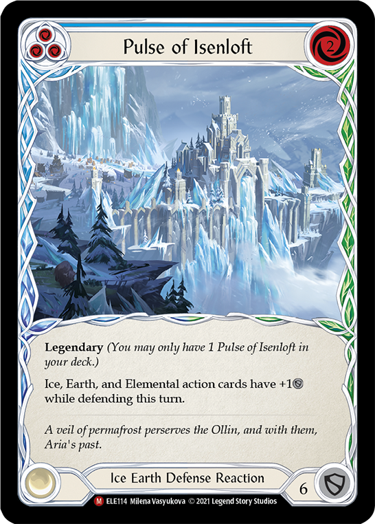 Pulse of Isenloft [ELE114] (Tales of Aria)  1st Edition Cold Foil | Chromatic Games