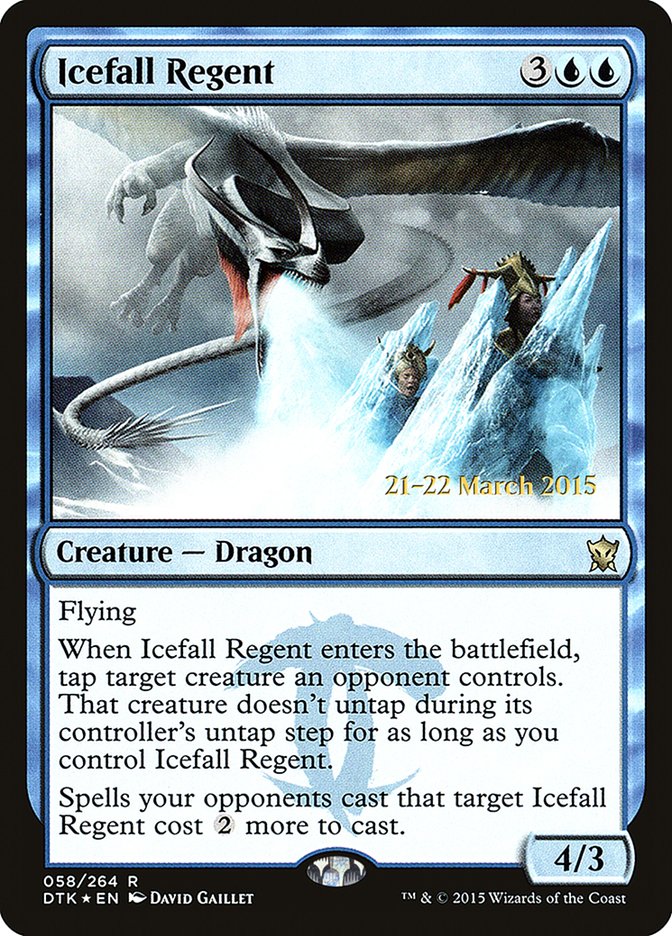 Icefall Regent [Dragons of Tarkir Prerelease Promos] | Chromatic Games
