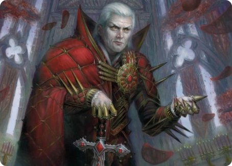 Edgar, Charmed Groom 1 Art Card [Innistrad: Crimson Vow Art Series] | Chromatic Games