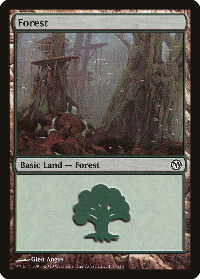 Forest (110) [Duels of the Planeswalkers] | Chromatic Games