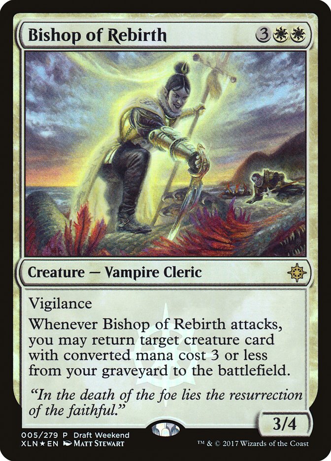 Bishop of Rebirth (Draft Weekend) [Ixalan Promos] | Chromatic Games