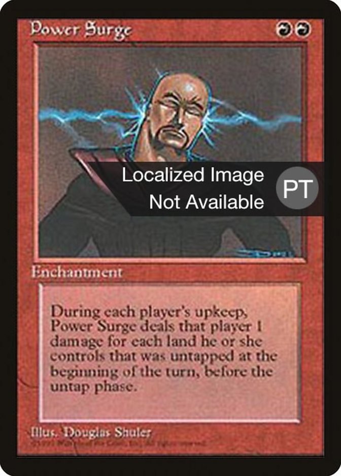 Power Surge [Fourth Edition (Foreign Black Border)] | Chromatic Games