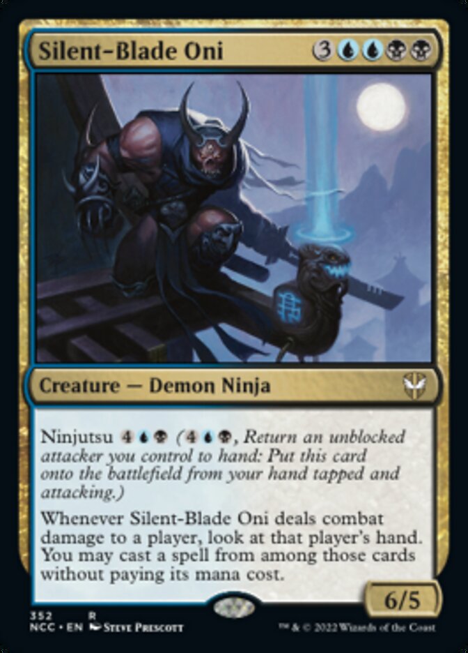 Silent-Blade Oni [Streets of New Capenna Commander] | Chromatic Games