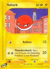 Voltorb (64/147) [Aquapolis] | Chromatic Games