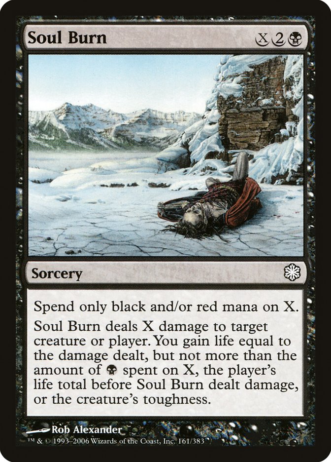 Soul Burn [Coldsnap Theme Decks] | Chromatic Games