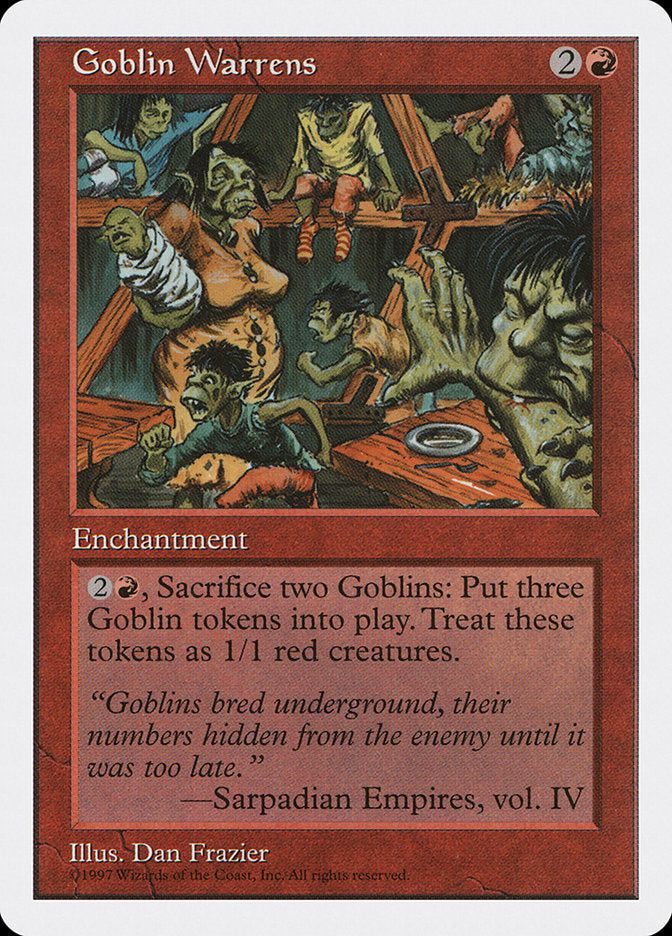 Goblin Warrens [Fifth Edition] | Chromatic Games