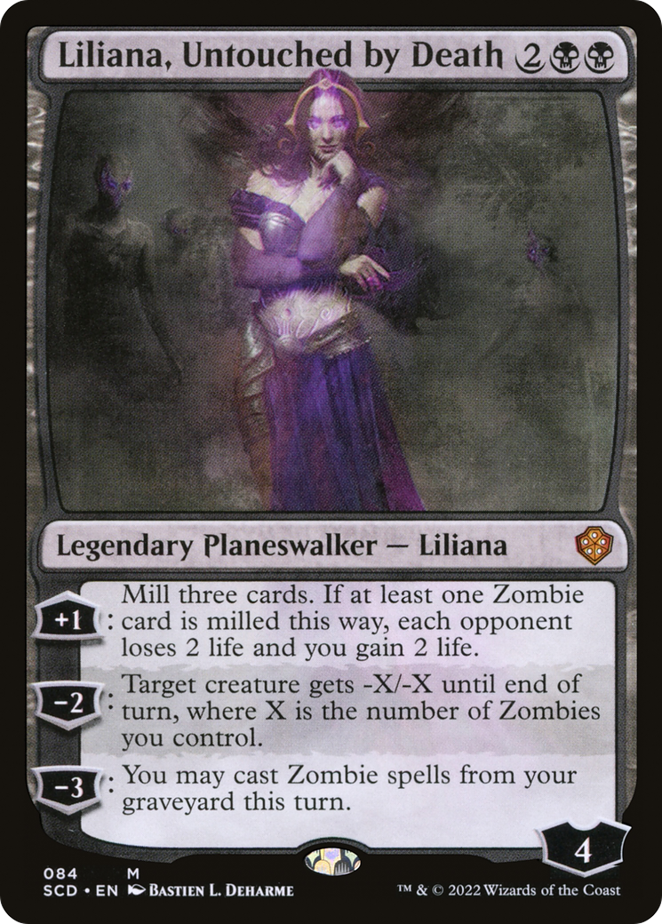 Liliana, Untouched by Death [Starter Commander Decks] | Chromatic Games