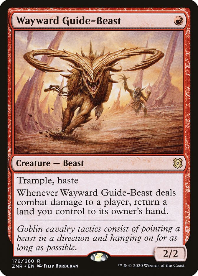 Wayward Guide-Beast [Zendikar Rising] | Chromatic Games