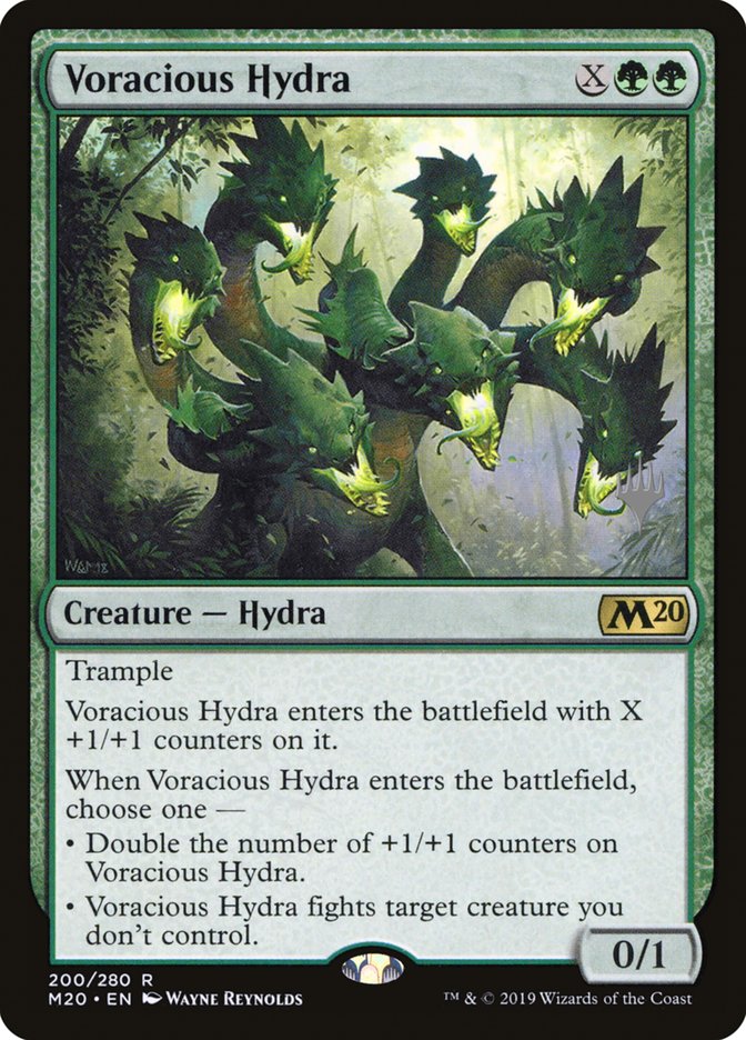 Voracious Hydra (Promo Pack) [Core Set 2020 Promos] | Chromatic Games