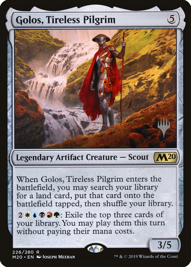 Golos, Tireless Pilgrim (Promo Pack) [Core Set 2020 Promos] | Chromatic Games