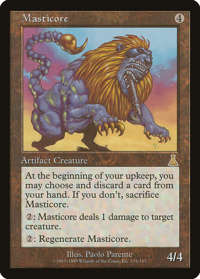 Masticore [Urza's Destiny] | Chromatic Games